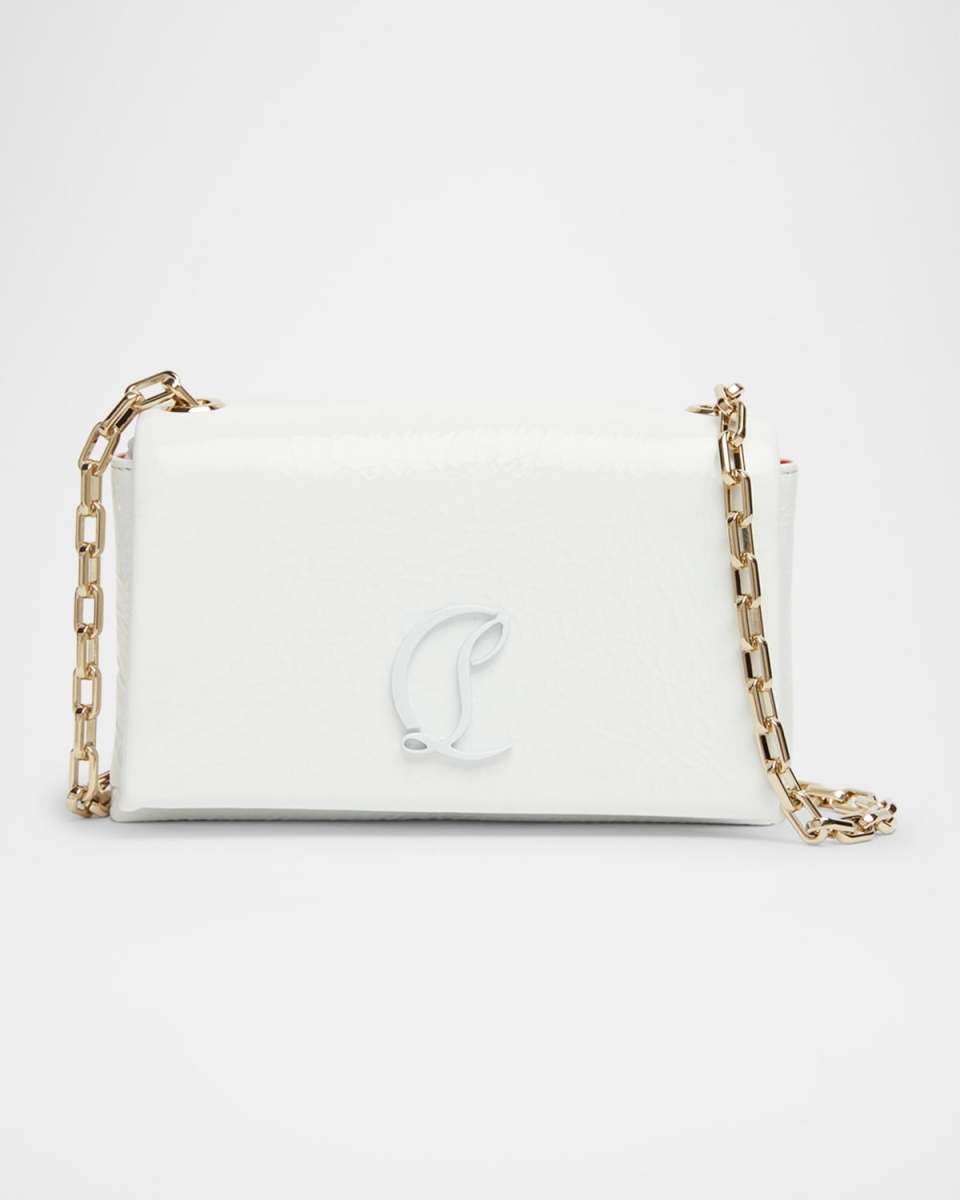 Loubi54 Small Clutch Bag in Naplak Leather